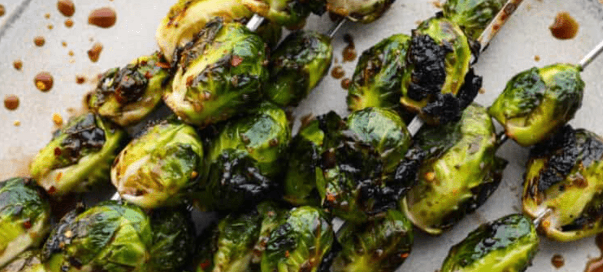 Balsamic Honey Grilled Brussels Sprouts: A Flavorful Side